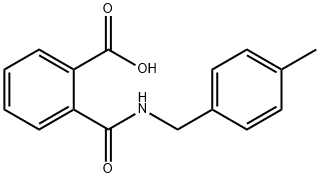 2-(4-MethylbenzylcarbaMoyl)benzoic acid, 97% 구조식 이미지