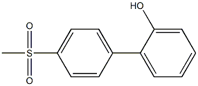 4'-Methanesulfonyl-biphenyl-2-ol 구조식 이미지