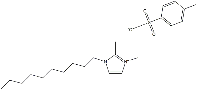 1-decyl-2,3-diMethyliMidazoliuM tosylate Structure