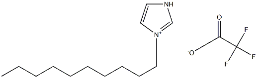 N-DecyliMidazoliuM trifluoroacetate Structure