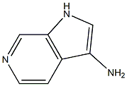 1H-Pyrrolo[2,3-c]pyridin-3-ylaMine 구조식 이미지