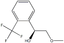 (S)-2-Methoxy-1-(2-(trifluoroMethyl)phenyl)ethanol 구조식 이미지