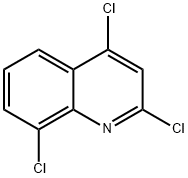 2,4,8-Trichloroquinoline Structure