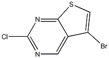 5-broMo-2-chlorothieno[2,3-d]pyriMidine Structure