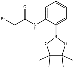 2-Bromo-N-(2-(4,4,5,5-tetramethyl-1,3,2-dioxaborolan-2-yl)phenyl)acetamide Structure