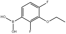 3-Ethoxy-2,4-difluorophenylboronic acid Structure