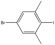 2,6-diMethtyl-4-broMoiodobenzene 구조식 이미지