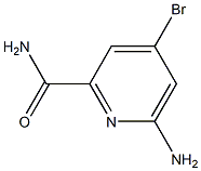 6-aMino-4-broMopicolinaMide Structure