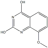 8-Methoxyquinazoline-2,4-diol Structure