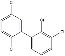 2.2'.3.5'-Tetrachlorobiphenyl Solution 구조식 이미지