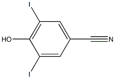 3.5-Diiodo-4-hydroxybenzonitrile Solution 구조식 이미지