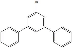 3,5-DiphenylBroMobenzene 구조식 이미지