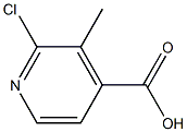 2-chloro-3-Methylisonicotinic acid Structure