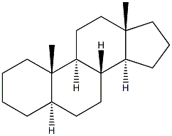 5-alpha-Androstane 2000 μg/mL in Methylene chloride 구조식 이미지