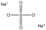 Sodium sulfate anhydrous, for analysis (ACS), powder 구조식 이미지