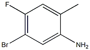 2-AMino-4-broMo-5-fluorotoluene 구조식 이미지