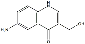 6-aMino-3-(hydroxyMethyl)quinolin-4(1H)-one 구조식 이미지