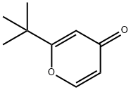 2-tert-butyl-4H-pyran-4-one 구조식 이미지