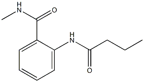 2-butyraMido-N-MethylbenzaMide Structure