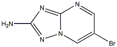 6-broMo-[1,2,4]triazolo[1,5-a]pyriMidin-2-aMine 구조식 이미지