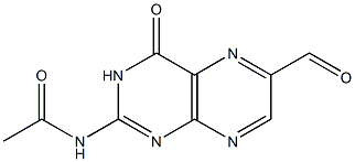 Acetyl-6-forMylpterin 구조식 이미지