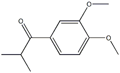 1-(3,4-DiMethoxyphenyl)-2-Methylpropan-1-one 구조식 이미지