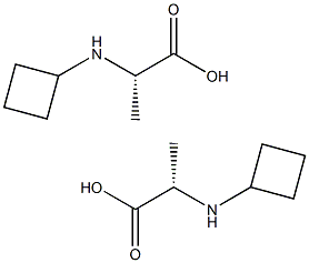 L-Cyclobutylalanine L-Cyclobutylalanine 구조식 이미지