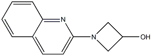 1-(QUINOLIN-2-YL)AZETIDIN-3-OL Structure