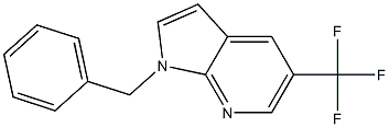 1-Benzyl-5-trifluoroMethyl-1H-pyrrolo[2,3-b]pyridine Structure