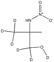 2-Methyl-2-(nitroaMino)-1-propanol-d6 Structure