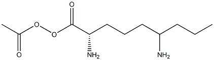 epsilon-N-3-hydroxypropyl-L-Lysine. acetate 구조식 이미지