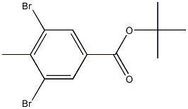 tert-butyl 3,5-dibroMo-4-Methylbenzoate 구조식 이미지