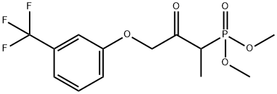 [1-Methyl-2-oxo-3-(3-trifluoroMethyl-phenoxy)-propyl]-phosphonic acid diMethyl ester 구조식 이미지