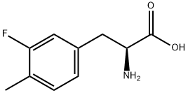 3-Fluoro-4-Methyl-DL-phenylalanine, 97% 구조식 이미지