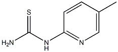 N-(5-Methyl-2-pyridyl)thiourea, 97% 구조식 이미지