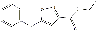 ethyl 5-benzylisoxazole-3-carboxylate Structure