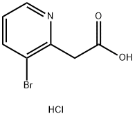 (3-BroMo-pyridin-2-yl)-acetic acid 구조식 이미지