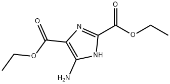 디에틸4-아미노-1H-이미다졸-2,5-디카르복실레이트 구조식 이미지