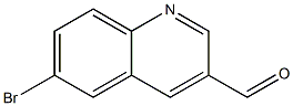 6-BroMo-quinoline-3-carbaldehyde Structure