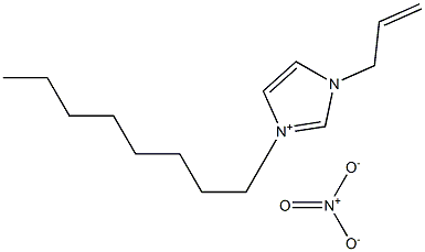 1-Allyl-3-octyliMidazoliuM nitrate 구조식 이미지