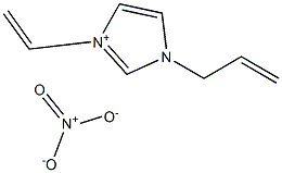 1-Allyl-3-vinyliMidazoliuM nitrate 구조식 이미지