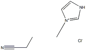 1-propylronitrile-3-MethyliMidazoliuM chloride Structure