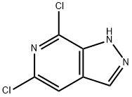 5,7-Dichloro-1H-pyrazolo[3,4-c]pyridine Structure