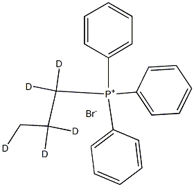 Propyl--d5-triphenylphosphoniuM BroMide 구조식 이미지