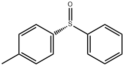 (R)-PHENYL-P-TOLYLSULFOXID 구조식 이미지