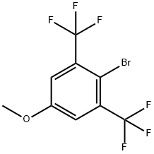 4-BROMO-3,5-BIS(TRIFLUOROMETHYL)ANISOLE 구조식 이미지