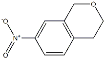 7-nitro-3,4-dihydro-1H-isochromene 구조식 이미지