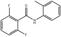 2,6-difluoro-N-(2-methylphenyl)benzamide Structure