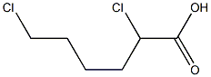 2,6-Dichlorocaproic acid 구조식 이미지