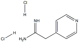 2-(pyridin-4-yl)acetamidinedihydrochloride Structure